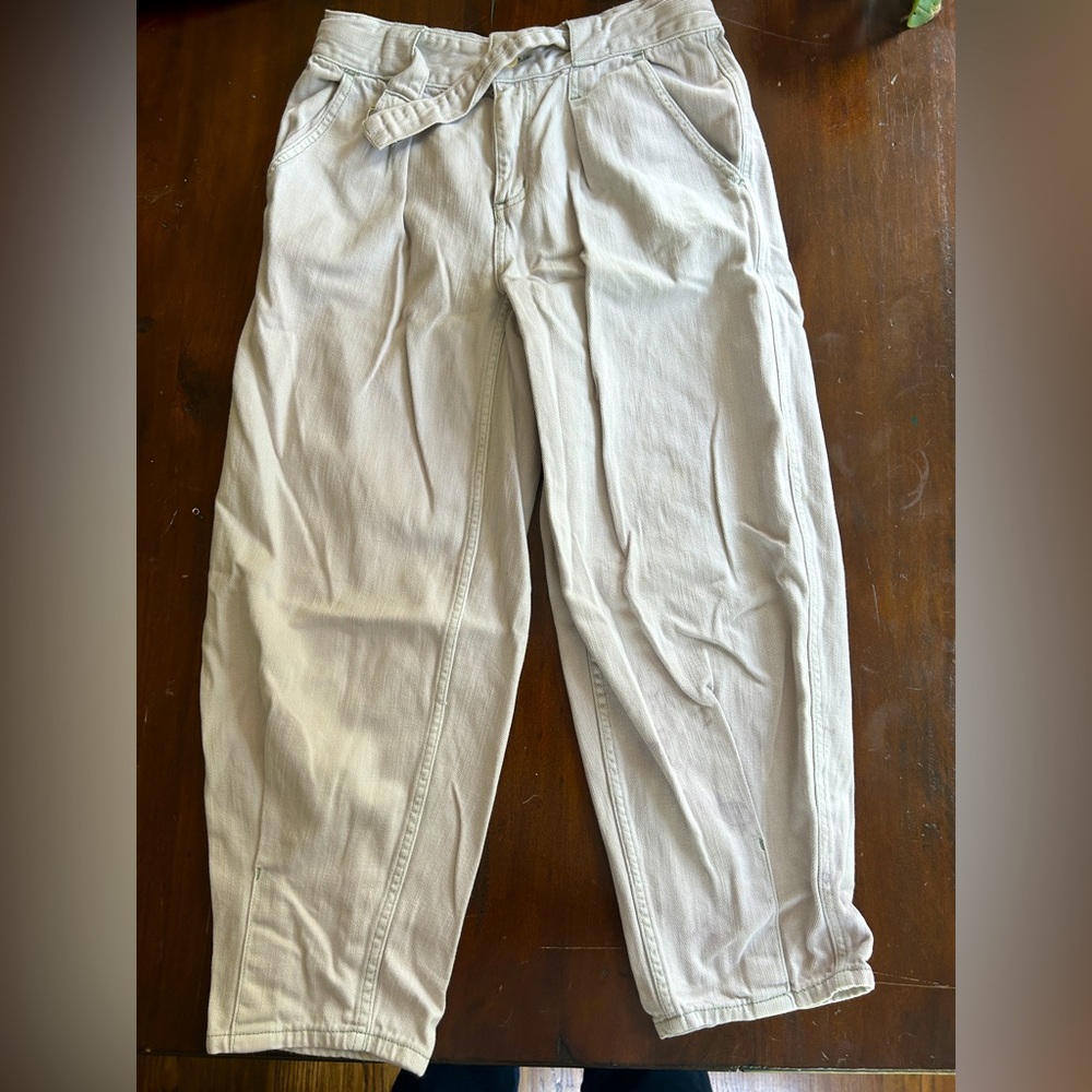 Free People Cropped Trouser Pant